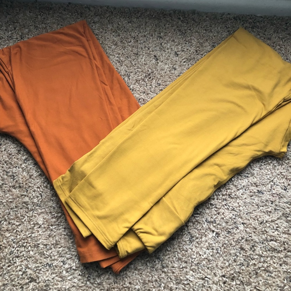❌SOLD ❌Bundle Tc solid Lularoe leggings